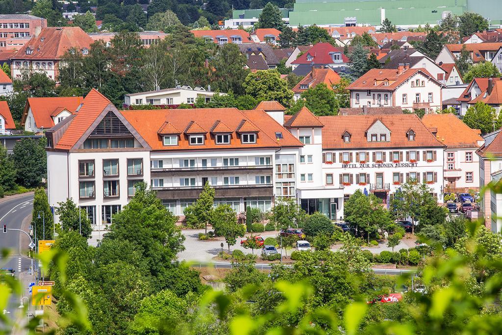 Hotel Zur Schoenen Aussicht Marktheidenfeld Ngoại thất bức ảnh